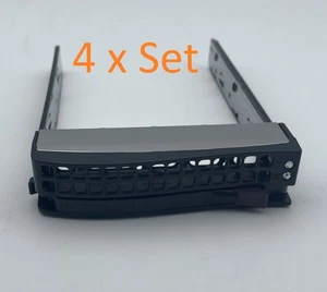4x Set Supermicro 3.5" SAS SATA Hot Swap HDD Caddy Disk Tray Festplatten Rahmen - Picture 1 of 5