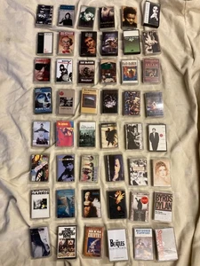 ROCK ETC Cassette COLLECTION - 48 CASSETTES ALL VERY GOOD PLUS OR BETTER CONDIT - Picture 1 of 7