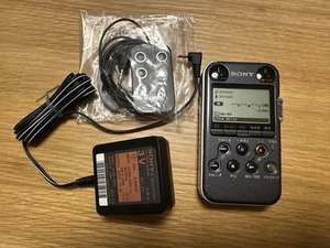 SONY PCM-M10 Black High Resolution Audio Portable Linear IC Recorder Japan Used - Picture 1 of 12