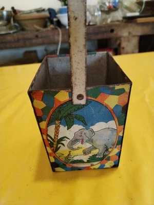 Rare Ancien Seau De Plage Jeux Reyda - Photo 1/4