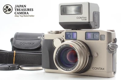 [MINT+++] CONTAX G2 35mm Film Camera Planar 45mm F2 Lens TLA200 Flash From JAPAN - Image 1 of 4