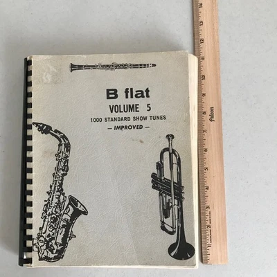 Libro falso mejorado encuadernado en espiral B volumen plano 5 – 1000 melodías estándar Show Foto 1 de 4