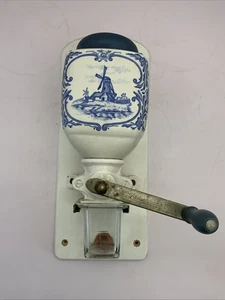 Vintage Coffee Grinder Zassenhaus Dutch Wall Mounted Working West Germany - Picture 1 of 9