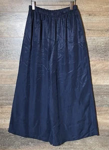 Wall London Satinhose weites Bein 16" Saum marineblau - Größe Medium - Bild 1 von 7