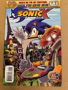 Sonic X The Hedgehog #8 (ARCHIE Adventures Series, Inc. July 2005) - Picture 1 of 1