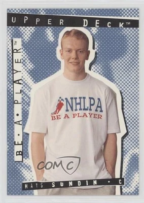 Alfombrillas Be a Player 1994-95 Upper Deck Sundin #R76 Salón de la fama Foto 1 de 2