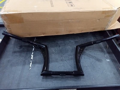 Manillar colgante Dyna Softail Ape 1-1/4 10" elevación para Harley Sportster 883 1200 Foto 1 de 2