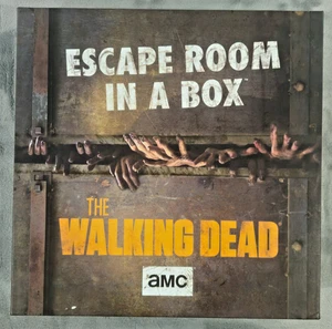 The Walking Dead Escape Room in a Box AMC gioco di MATTEL nuovo in scatola non sigillato - Foto 1 di 5