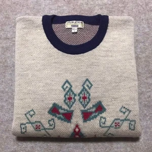 Suéter Tejido Yamaha Hombre Blanco Verde Rojo Hecho en Japón Usado Excelente Estado - Imagen 1 de 9