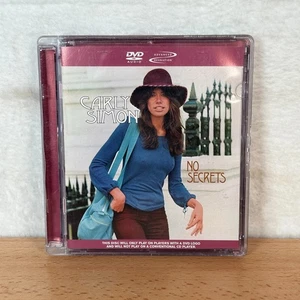 Carly Simon No Secrets 2001 DVD Audio Hi-Res Surround Sound Audiophile Rhino - Imagen 1 de 3