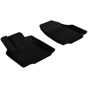 3D MAXpider For Mazda CX-9 2007-2015 Kagu Series Floor Mats 1st Row Black - Picture 1 of 5