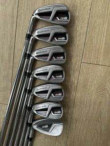 Taylormade M6 Iron Set, 5,6,7,8,9,PW,AW….Left Hand - Picture 1 of 6