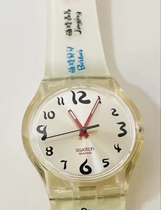 Swatch Uhr Neu in OVP Beijing 2008 Olympische Spiele Maskottchen Gedenkuhr - Bild 1 von 8