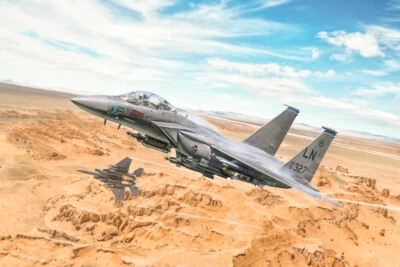 F-15E Strike Eagle Fighter 1:48 Plastic Model Kit ITALERI - Immagine 1 di 4