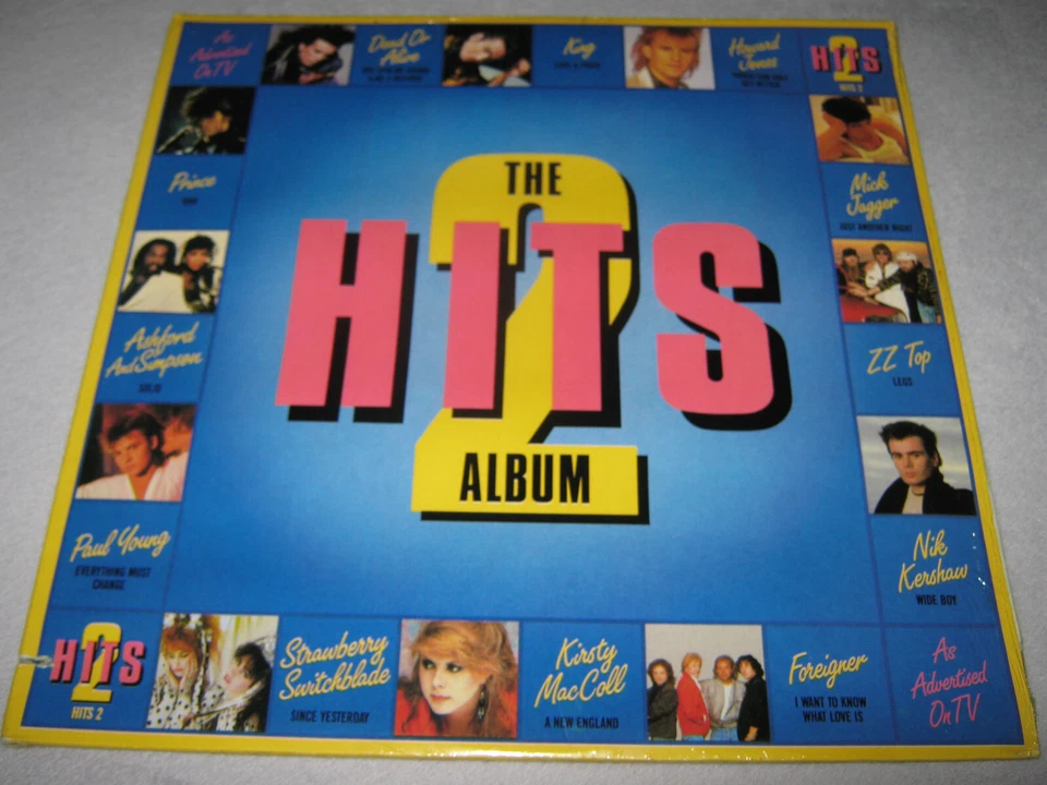 28 HITS 2 The Album SEALED 2 LP Prince 1999 ZZ Top Legs Foreigner Chicago Best - Image 1 of 4