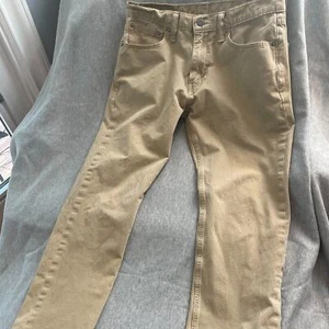 Levi 502 Boy's Khaki Jeans Size 30(W)-32(L) - Picture 1 of 3