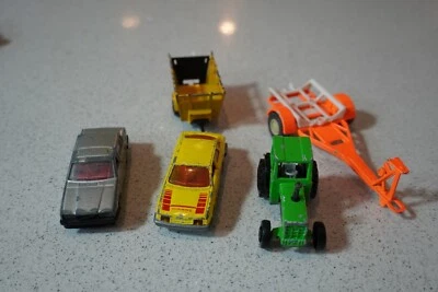 老式 Majorette 压铸收藏品拖拉机车 — 第 1/4 张图片