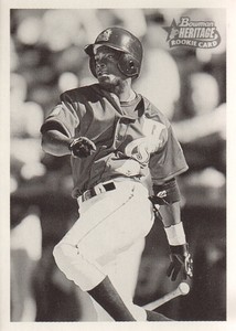 2001 Bowman Heritage MLB Baseball #200 Jamal Strong RC Seattle Mariners