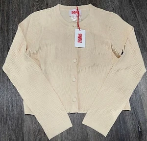 Solid & Striped - The Mila Cardigan in Oatmeal - Size M - New With Tags - Picture 1 of 5