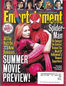 SPIDER-MAN - Entertainment Weekly Mag (LOT of 2) - KIRSTEN DUNST - TOBEY MAGUIRE - Picture 1 of 2
