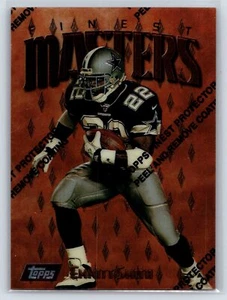 1997 Finest #260 Emmitt Smith MASTERS Dallas Cowboys con PEEL - Foto 1 di 2
