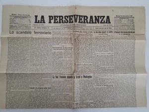 La Perseveranza n.279 anno 1921 Lo scandalo Ferroviario  - Picture 1 of 1