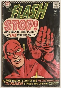 The Flash #163 (DC Comics agosto 1966) ¡¡El hombre más rápido vivo!! Plata - Imagen 1 de 2