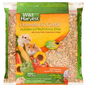 Wild Harvest Hamster and Gerbil Advanced Nutrition Diet, 4 lbs. - Picture 1 of 7