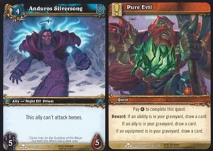 Tarjetas de jcc de World of Warcraft expansión Scourgewar selecciona tu tarjeta - Imagen 1 de 9