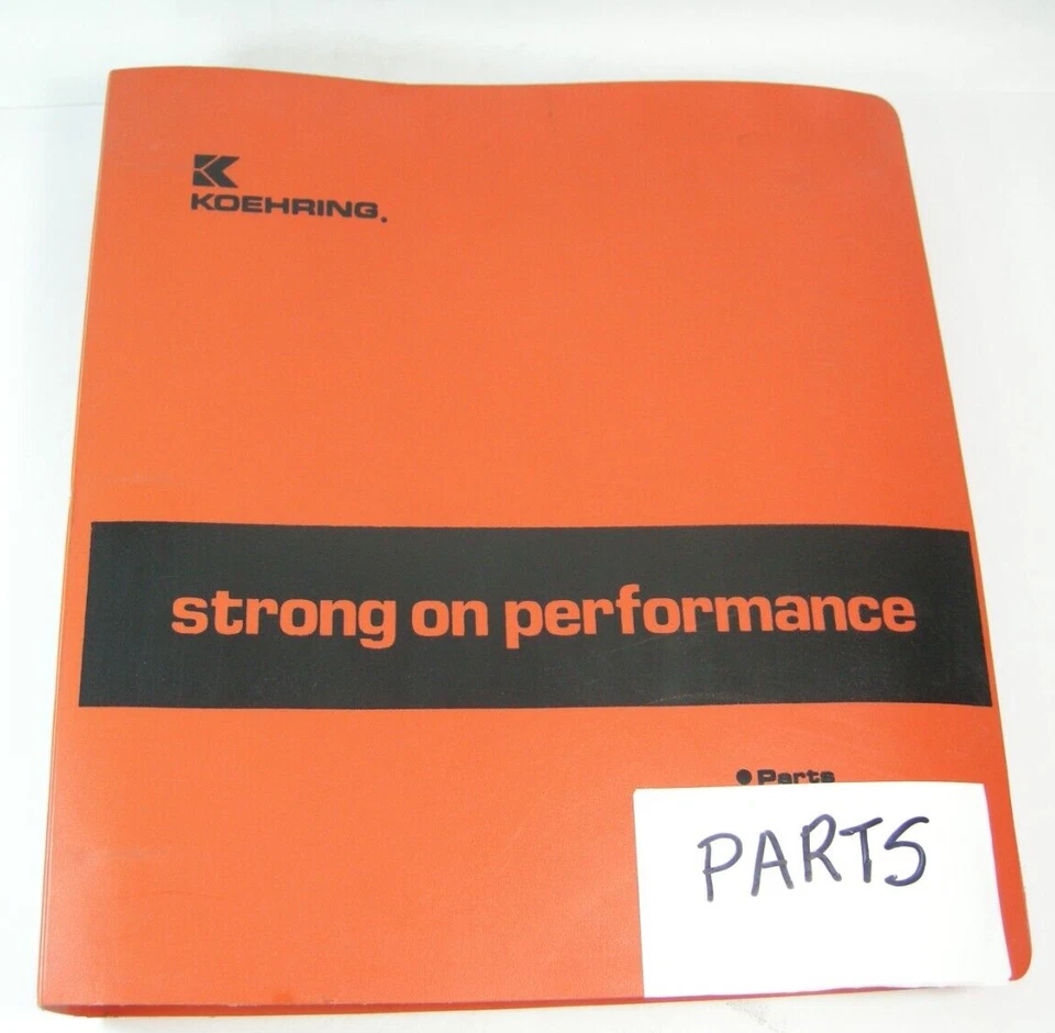 Manual de piezas de grúa Koehring Lorain 205 205-2A 205-2B 218-1A 220-1A 255-1A 218 Foto 1 de 4