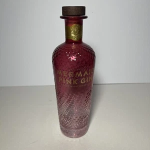Isla de Wight Destilería Sirena Rosa Gin 70cl Botella de Vidrio Vacía - Imagen 1 de 4