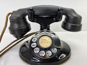 Western Electric Product Of American Bell 557B E1 telefono rotante FUNZIONA! - Foto 1 di 10