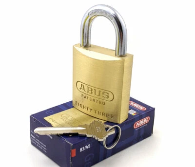 ABUS 83/45-300 Padlock Solid Brass - Rekeyable Schlage - Image 1 of 2