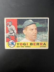 1960 Topps Yogi Berra #480 Yankees HOF