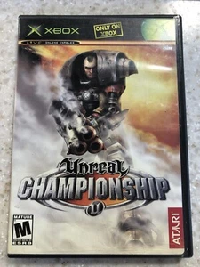 UNREAL CHAMPIONSHIP X-BOX ORIGINAL JUEGO XBOX DISCO Y FUNDA NES HQ - Imagen 1 de 2