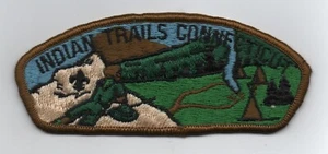 Indian Trails Council (Connecticut) S-1b CSP, Vintage Cloth Backing, Mint! - Picture 1 of 1