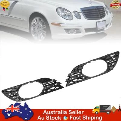 2PCS Fog Light Trim Set Fit Mercedes Benz E-Class W211 E320 E550 2007-2009 - image 1 of 4