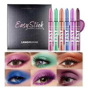 Eyeshadow Stick,12 Colors Waterproof Eyeshadow Pen,Creamy Long-Lasting⛄ - Picture 1 of 29