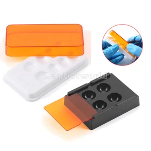 Caja de almacenamiento de carillas dentales soporte de sombreado carillas estuche de almacenamiento de luz dental - Imagen 1 de 42