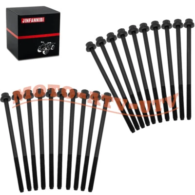 20pcs Head Bolts Set For Ford E-150 E-250 E-350 E-450 F-150 F-250 4.6L 5.4L SOHC Foto 1 de 4