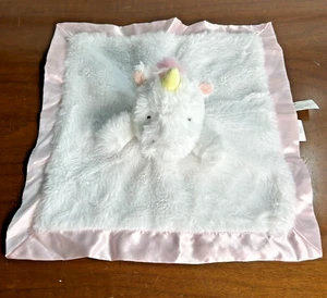 Cloud Island Unicorn Pink White Plush Baby Security Blanket Lovey Satin Fuzzy - Bild 1 von 7
