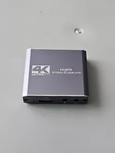 4K Audio Video Capture Card, USB 3.0 HDMI Video Capture Device Full HD Recording - Picture 1 of 15