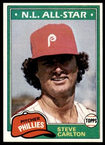 1981 Topps Steve Carlton  NR-MINT Philadelphia Phillies #630