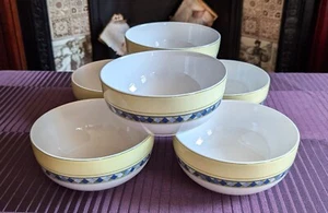 Royal Doulton CARMINA TC 127 All Purpose Bowl Set of 6 - Picture 1 of 24