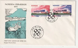 Norway  FDC  first day cover 1973 Nordens Hus . - Picture 1 of 1