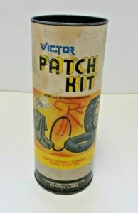Kit de parches vintage Victor para todas las reparaciones de goma # V 406 coleccionable - Imagen 1 de 6