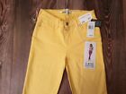 CELEBRITY PINK Juniors Mid Rise Skinny Jeans Sunshine Size 3/26 (14-15 years)
