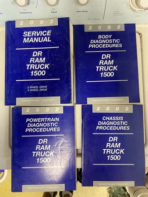 DR Ram 1500 2002 manuales de servicio (4) Foto 1 de 4