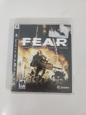F.E.A.R. First Encounter Assualt Recon PS3 Game. Tested and Works Well No Manual - Image 1 of 4