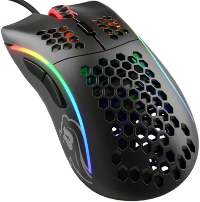 Glorious Gaming Model D Wired Gaming Mouse - 68g Superlight Honeycomb Design, - Image 1 of 4
